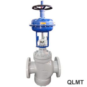 3-Way Pneumatic Diaphragm Control Valve with Handwheel - Control Valve - 青岛立费特机械科技有限公司